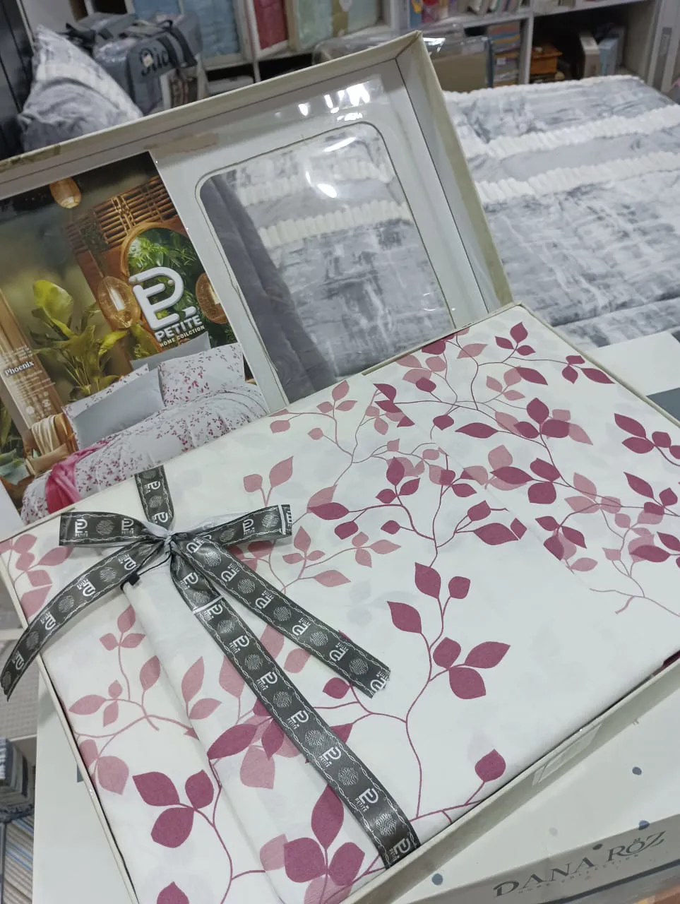 طقم سرير كبير قطن بيور 4 قطع