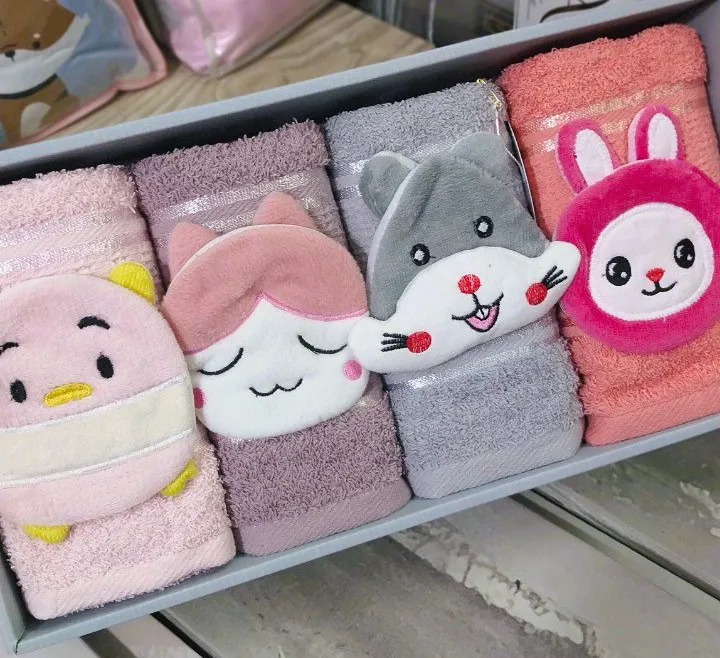 طقم فوط اطفال 4 قطع