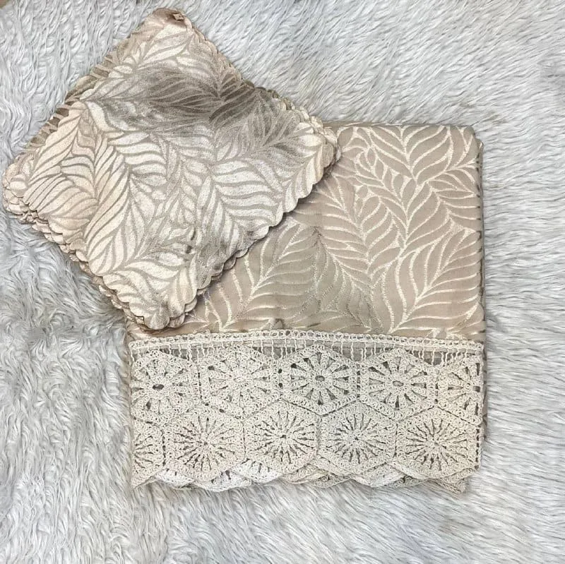 بياضات انتريه قطيفة جكار 10 قطع